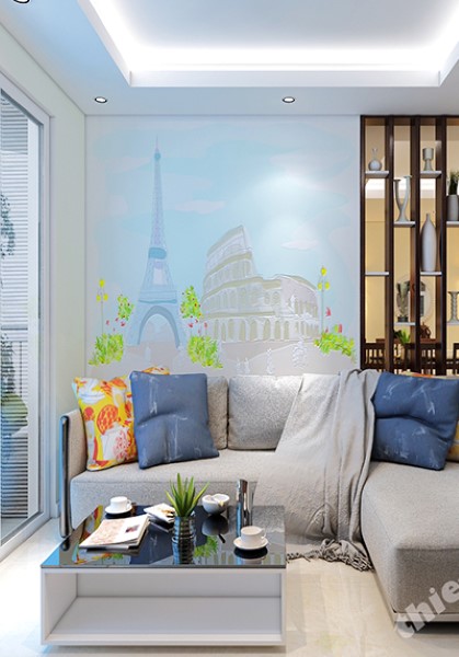  Thiết Kế nội thất Căn Hộ chung cư Anh Tuấn 