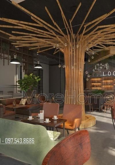 Trang trí nội thất quán cafe độc đáo, sáng tạo