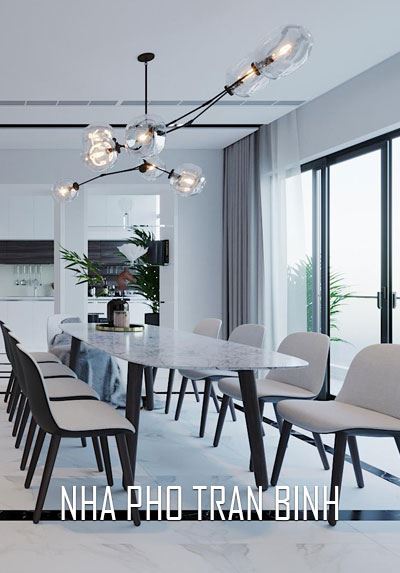 Thiết kế nội thất nhà phố Trần Bình Cầu Giấy hiện đại